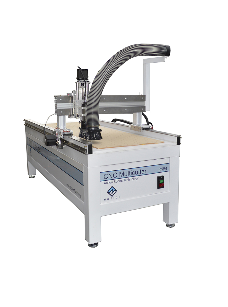 CNC Muliticutter Router with blade